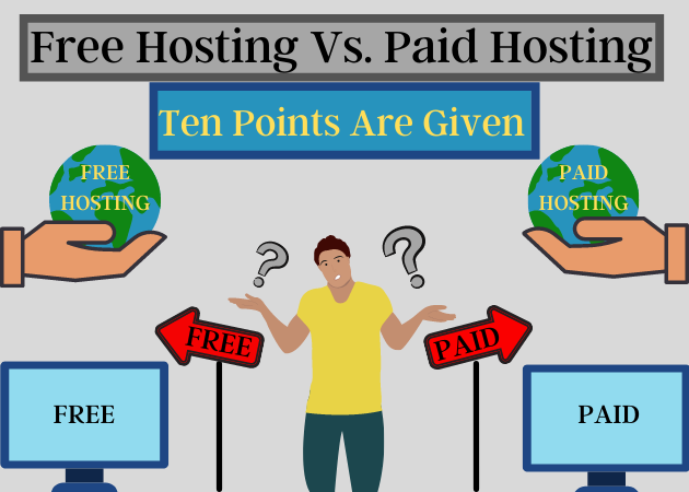 Free Hosting Vs. Paid Hosting: Know the 10 Remarkable Differences.